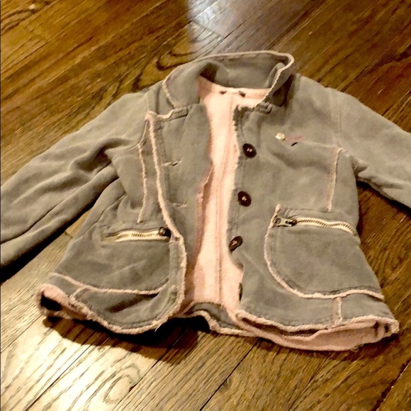 Catimini size 3 sweatshirt jacket blazer 🎸 - Picture 1 of 6